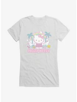 Cheap ⌛ Hello Kitty Kawaii Vacation Bubble Dreams 👧 Girls T-Shirt ⌛ -Hello Kitty Sales Shop 18922451 hi