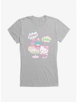 Brand new ✨ Hello Kitty Kawaii Vacation Dessert Time 👧 Girls T-Shirt 🎉 -Hello Kitty Sales Shop 18922479 hi