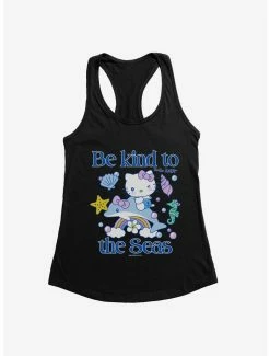 Best Sale 😉 Hello Kitty Be Kind To The Seas 👧 Girls Tank ✨ -Hello Kitty Sales Shop 18922549 hi