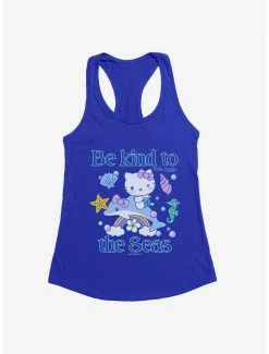 Best Sale 😉 Hello Kitty Be Kind To The Seas 👧 Girls Tank ✨