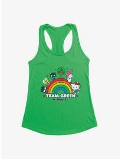 Budget 🎁 Hello Kitty & Friends Earth Day Team Green 👧 Girls Tank ⭐ -Hello Kitty Sales Shop 18922675 hi