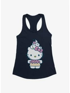 Cheap 🌟 Hello Kitty Kawaii Vacation Ice Cream Outfit 👧 Girls Tank 🛒 -Hello Kitty Sales Shop 18922871 hi