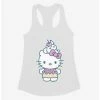 Cheap 🌟 Hello Kitty Kawaii Vacation Ice Cream Outfit 👧 Girls Tank 🛒