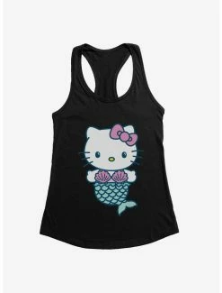 Brand new ✨ Hello Kitty Kawaii Vacation Mermaid Outfit 👧 Girls Tank 🔔
