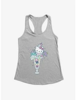 Coupon 😉 Hello Kitty Kawaii Vacation Milkshake Dreams 👧 Girls Tank ⭐