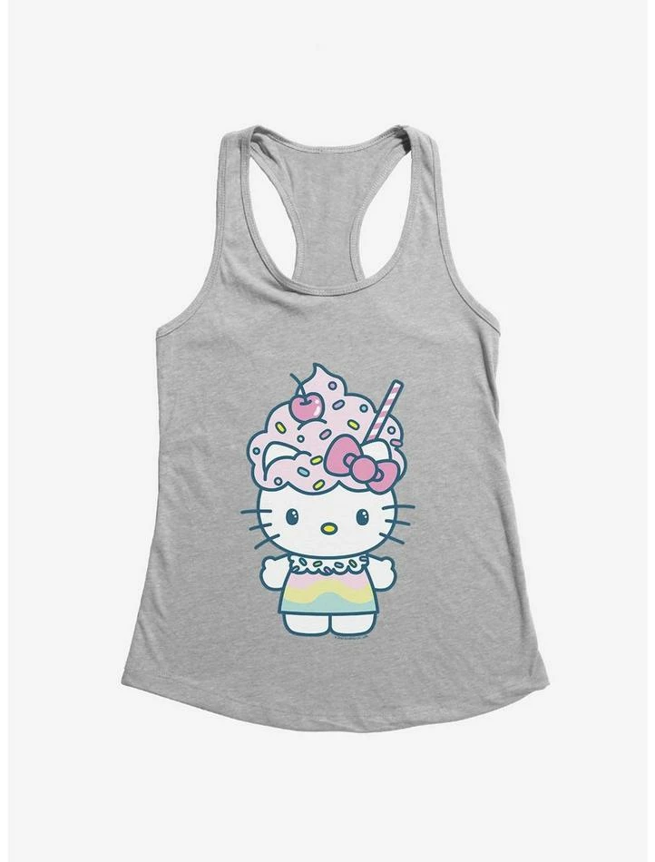 Coupon 🎁 Hello Kitty Kawaii Vacation Milkshake Outfit 👧 Girls Tank 🔔 6 Coupon 🎁 Hello Kitty Kawaii Vacation Milkshake Outfit 👧 Girls Tank 🔔 - Image 6