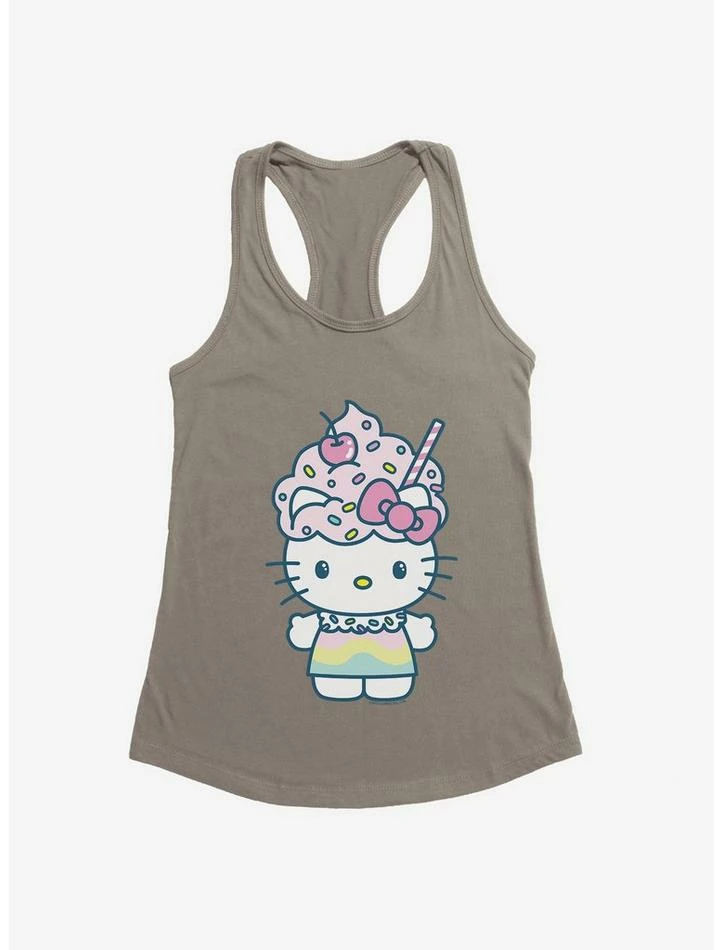 Coupon 🎁 Hello Kitty Kawaii Vacation Milkshake Outfit 👧 Girls Tank 🔔 3 Coupon 🎁 Hello Kitty Kawaii Vacation Milkshake Outfit 👧 Girls Tank 🔔 - Image 3