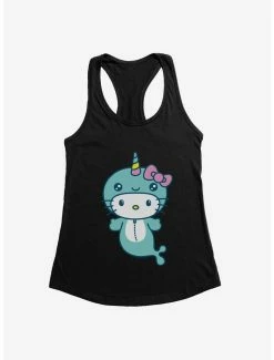 Wholesale 👏 Hello Kitty Kawaii Vacation Narwhal Outfit 👧 Girls Tank 🔔 -Hello Kitty Sales Shop 18922997 hi