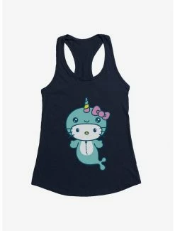 Wholesale 👏 Hello Kitty Kawaii Vacation Narwhal Outfit 👧 Girls Tank 🔔 -Hello Kitty Sales Shop 18923011 hi