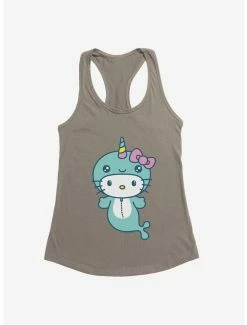 Wholesale 👏 Hello Kitty Kawaii Vacation Narwhal Outfit 👧 Girls Tank 🔔 -Hello Kitty Sales Shop 18923018 hi