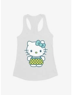 Budget 🥰 Hello Kitty Kawaii Vacation Pineapple Outfit 👧 Girls Tank 🧨 -Hello Kitty Sales Shop 18923130 hi