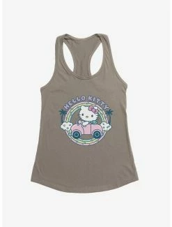 Discount 🎁 Hello Kitty Kawaii Vacation Retro Getaway Icon 👧 Girls Tank 🤩
