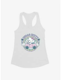 Discount 🎁 Hello Kitty Kawaii Vacation Retro Getaway Icon 👧 Girls Tank 🤩 -Hello Kitty Sales Shop 18923270 hi