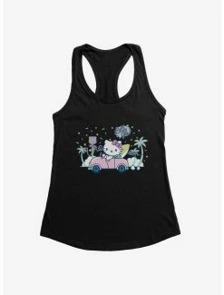 Top 10 👏 Hello Kitty Kawaii Vacation Retro Let's Go 👧 Girls Tank 🎁 -Hello Kitty Sales Shop 18923277 hi