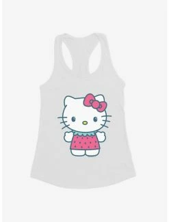 Budget 👏 Hello Kitty Kawaii Vacation Strawberry Outfit 👧 Girls Tank 💯 -Hello Kitty Sales Shop 18923480 hi