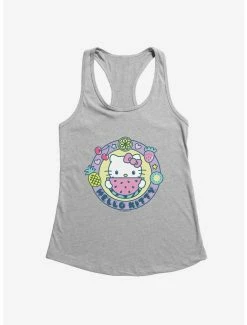 Deals 🛒 Hello Kitty Kawaii Vacation Watermelon Icon 👧 Girls Tank 🥰 -Hello Kitty Sales Shop 18923529 hi