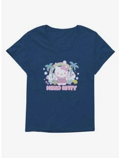 Hot Sale 😉 Hello Kitty Kawaii Vacation Bubble Dreams 👧 Girls T-Shirt Plus Size 🔔 -Hello Kitty Sales Shop 18923687 hi