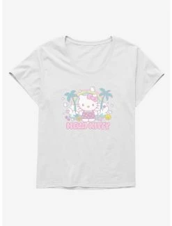 Hot Sale 😉 Hello Kitty Kawaii Vacation Bubble Dreams 👧 Girls T-Shirt Plus Size 🔔 -Hello Kitty Sales Shop 18923696 hi
