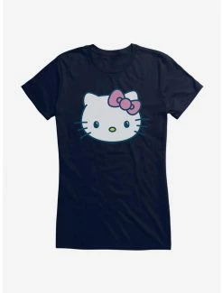 Hot Sale 🤩 Hello Kitty Kawaii Vacation Eye Sparkle 👧 Girls T-Shirt 🛒 -Hello Kitty Sales Shop 18923728 hi