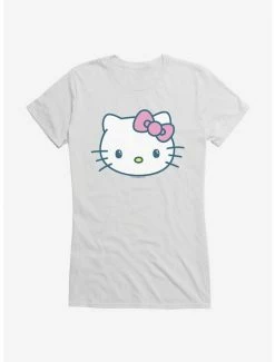 Hot Sale 🤩 Hello Kitty Kawaii Vacation Eye Sparkle 👧 Girls T-Shirt 🛒 -Hello Kitty Sales Shop 18923735 hi