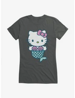 Hot Sale 😍 Hello Kitty Kawaii Vacation Mermaid Outfit 👧 Girls T-Shirt 🥰 -Hello Kitty Sales Shop 18923833 hi