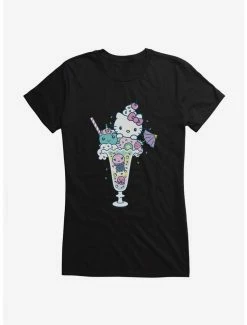 Coupon 🎉 Hello Kitty Kawaii Vacation Milkshake Dreams 👧 Girls T-Shirt 🤩 -Hello Kitty Sales Shop 18923868 hi