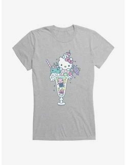 Coupon 🎉 Hello Kitty Kawaii Vacation Milkshake Dreams 👧 Girls T-Shirt 🤩 -Hello Kitty Sales Shop 18923889 hi