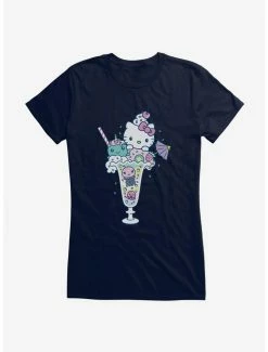 Coupon 🎉 Hello Kitty Kawaii Vacation Milkshake Dreams 👧 Girls T-Shirt 🤩
