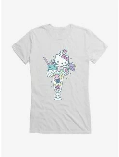 Coupon 🎉 Hello Kitty Kawaii Vacation Milkshake Dreams 👧 Girls T-Shirt 🤩 -Hello Kitty Sales Shop 18923903 hi