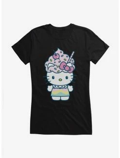 Best deal ⌛ Hello Kitty Kawaii Vacation Milkshake Outfit 👧 Girls T-Shirt ✨ -Hello Kitty Sales Shop 18923910 hi