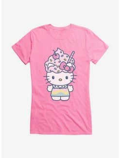 Best deal ⌛ Hello Kitty Kawaii Vacation Milkshake Outfit 👧 Girls T-Shirt ✨ -Hello Kitty Sales Shop 18923924 hi