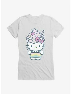 Best deal ⌛ Hello Kitty Kawaii Vacation Milkshake Outfit 👧 Girls T-Shirt ✨ -Hello Kitty Sales Shop 18923945 hi