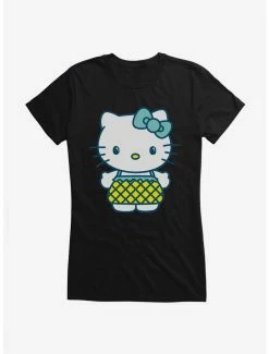 New 👍 Hello Kitty Kawaii Vacation Pineapple Outfit 👧 Girls T-Shirt 🤩 -Hello Kitty Sales Shop 18924036 hi