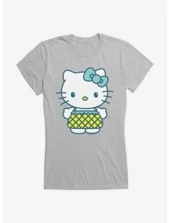 New 👍 Hello Kitty Kawaii Vacation Pineapple Outfit 👧 Girls T-Shirt 🤩 -Hello Kitty Sales Shop 18924057 hi