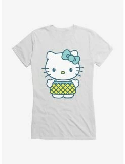 New 👍 Hello Kitty Kawaii Vacation Pineapple Outfit 👧 Girls T-Shirt 🤩 -Hello Kitty Sales Shop 18924071 hi