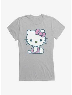 Budget 🎁 Hello Kitty Kawaii Vacation Polka Dot Swim Outfit 👧 Girls T-Shirt 🔔 -Hello Kitty Sales Shop 18924099 hi