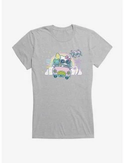Buy 🎉 Hello Kitty Kawaii Vacation Retro Fun Night Out 👧 Girls T-Shirt 🤩