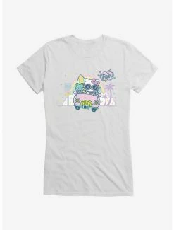 Buy 🎉 Hello Kitty Kawaii Vacation Retro Fun Night Out 👧 Girls T-Shirt 🤩 -Hello Kitty Sales Shop 18924197 hi