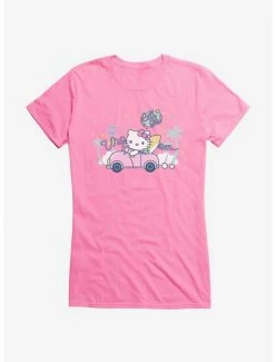Best reviews of ❤️ Hello Kitty Kawaii Vacation Retro Let's Go 👧 Girls T-Shirt 🎁 -Hello Kitty Sales Shop 18924260 hi
