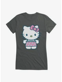 Budget 🤩 Hello Kitty Kawaii Vacation Ruffles Outfit 👧 Girls T-Shirt 🎉 -Hello Kitty Sales Shop 18924295 hi