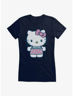 Budget 🤩 Hello Kitty Kawaii Vacation Ruffles Outfit 👧 Girls T-Shirt 🎉 -Hello Kitty Sales Shop 18924316 hi