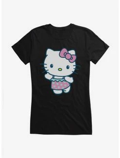Flash Sale 🔥 Hello Kitty Kawaii Vacation Ruffles Swim Outfit 👧 Girls T-Shirt 😍 -Hello Kitty Sales Shop 18924330 hi