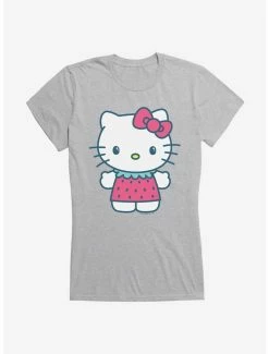 Best deal 🤩 Hello Kitty Kawaii Vacation Strawberry Outfit 👧 Girls T-Shirt ✔️ -Hello Kitty Sales Shop 18924477 hi