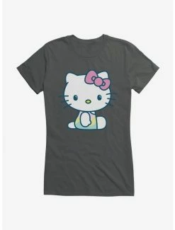 Hot Sale ⌛ Hello Kitty Kawaii Vacation Waves Swim Outfit 👧 Girls T-Shirt 👏