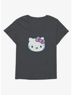 Best Pirce 😀 Hello Kitty Kawaii Vacation Eye Sparkle 👧 Girls T-Shirt Plus Size 🤩 -Hello Kitty Sales Shop 18924750 hi
