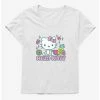 Discount ✨ Hello Kitty Kawaii Vacation Fruity Icon 👧 Girls T-Shirt Plus Size 👏