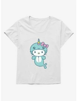 Buy 🛒 Hello Kitty Kawaii Vacation Narwhal Outfit 👧 Girls T-Shirt Plus Size 😉 -Hello Kitty Sales Shop 18924984 hi
