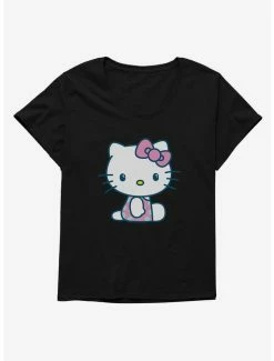 Deals 😉 Hello Kitty Kawaii Vacation Polka Dot Swim Outfit 👧 Girls T-Shirt Plus Size 😉 -Hello Kitty Sales Shop 18925101 hi