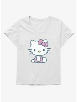Deals 😉 Hello Kitty Kawaii Vacation Polka Dot Swim Outfit 👧 Girls T-Shirt Plus Size 😉 -Hello Kitty Sales Shop 18925128 hi