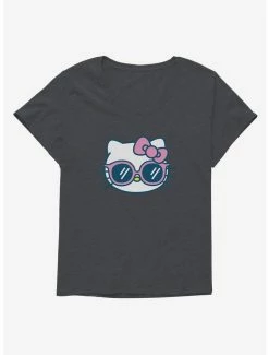 Best reviews of 😍 Hello Kitty Kawaii Vacation Sunnies 👧 Girls T-Shirt Plus Size 🛒
